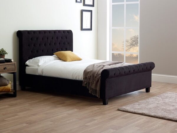 Limelight Orbit Black Bedstead