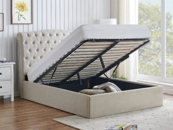 Limelight Rosa Storage Bed Natural
