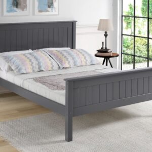 Limelight Taurus Dark Grey Wooden Bed