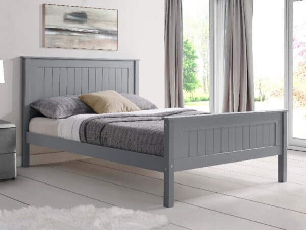 Limelight Taurus Grey Wooden Bed