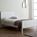 Limelight Taurus White Wooden Bed