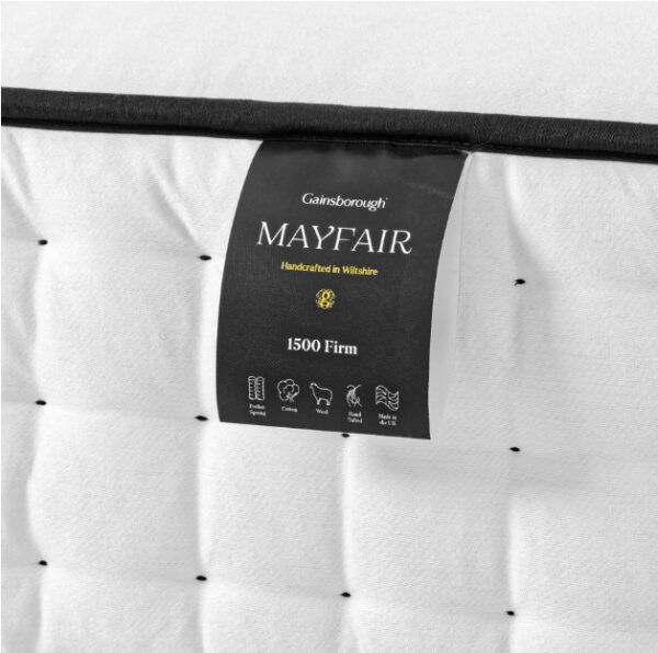 Gainsborough Mayfair 1500 Firm Pocket Mattress